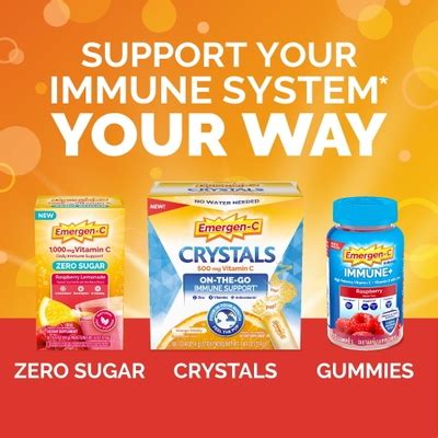 Emergen-C Daily Immune Support Vitamin C Supplement India | Ubuy