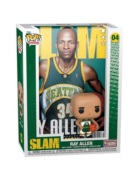 FUNKO POP! NBA Magazine Covers SLAM Ray Allen with Acrylic Case (04 ...