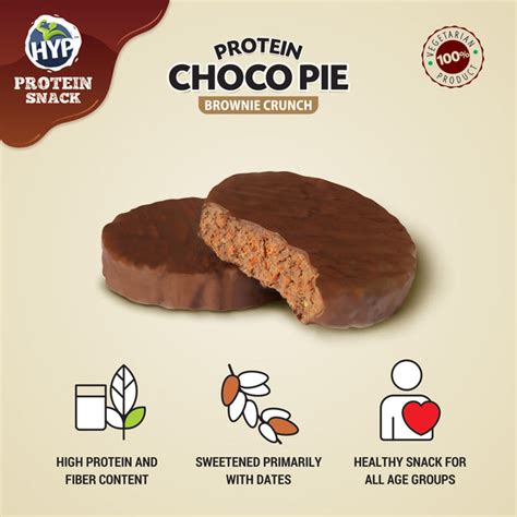 Protein Choco Pie - Brownie Crunch (Box of 6 Pies)