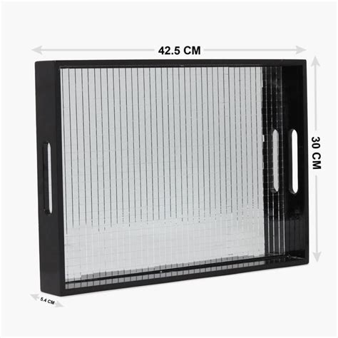 Buy Oakland Mirror Mosaic Tray from Home Centre at just INR 1495.0