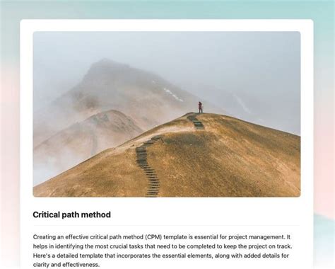 Image result for Critical Path Method PDF