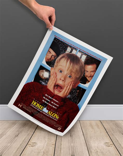 Home Alone - Movie Poster - Digital Poster Download, 300dpi Jpeg, A3 ...