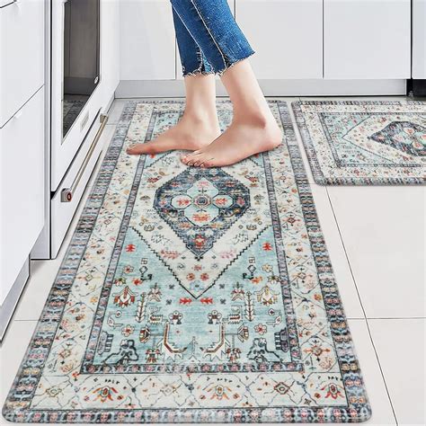 Amazon.com: KIMODE Farmhouse Kitchen Mats,Anti Fatigue Kitchen Rugs ...