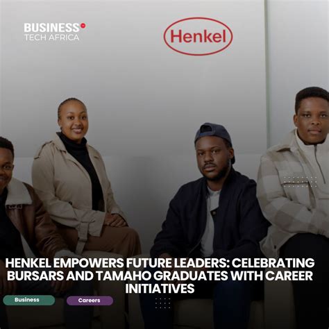 Business Tech Africa on LinkedIn: Henkel empowers future leaders ...