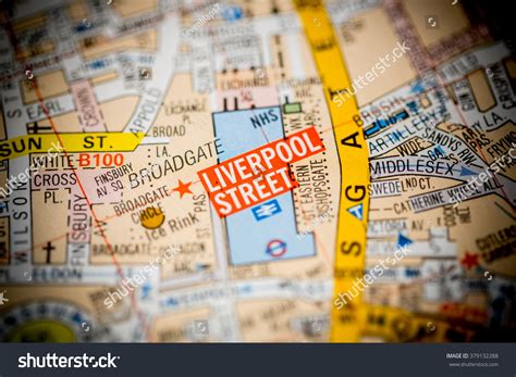 Map Of Liverpool Street