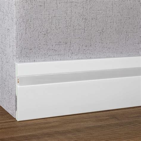 PROVISTON Licht Sockelleiste 15 x 100 x 2000 mm Moderne Lichtleiste ...