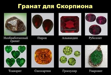 Камни для Знака Зодиака Скорпион. Топ 10 камней для Скорпиона по гороскопу.