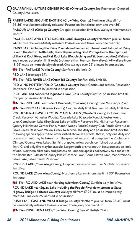MN Fishing Regulations 2021 - Isaac Dixson - Page 48 | Flip PDF Online ...