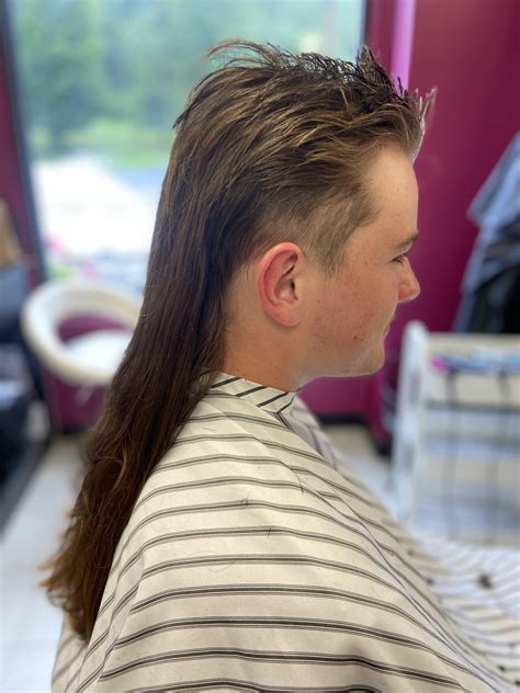 Joe Dirt Mullet Back