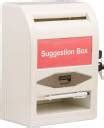 Flipkart.com | CHROME 1 Compartments Plastic Suggestion Box ...
