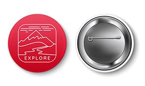 How to create a monoline badge