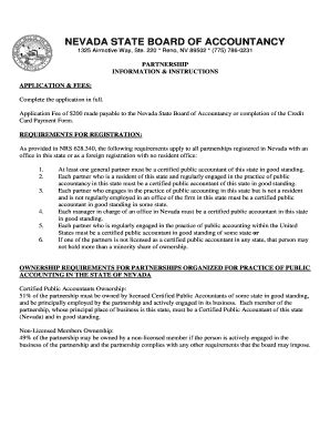 Fillable Online PARTNERSHIP APP Fax Email Print - pdfFiller