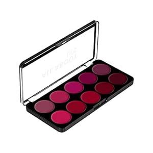 Swiss Beauty All About Lip Palette With 10 Pigmented Colors |Creamy ...