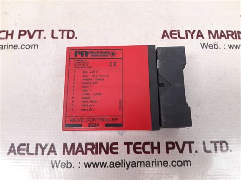 Pr electronics 2224_2b valve controller – Aeliya Marine Tech