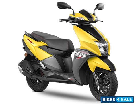 TVS NTORQ 125 BS6 Scooter Picture Gallery. Matte Yellow - Bikes4Sale