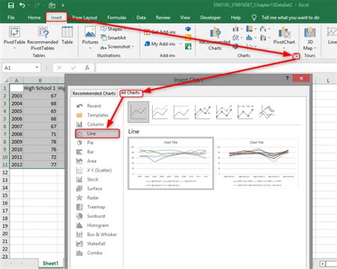 How to make a line graph in Excel | Basic Excel Tutorial