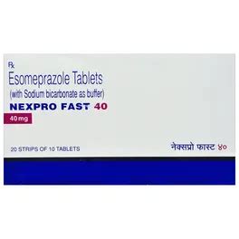 Nexpro Fast 40 Tablet | Uses, Side Effects, Price | Apollo Pharmacy