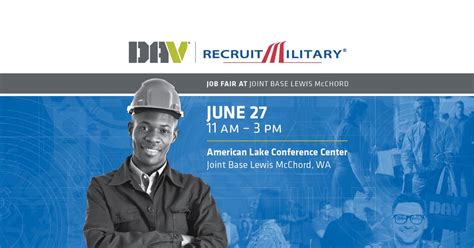 DAV | RecruitMilitary Job Fair at Joint Base Lewis McChord, American ...