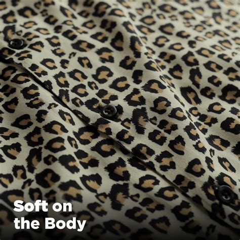 Buy Animal Print Shirts | Men Leopard Shirt | Cuban Collar – Mydesignation