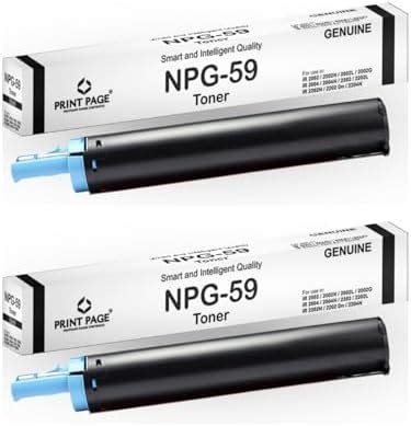 Print Page NPG-59 Toner Cartridge for Canon NPG-59 for Canon IR 2002 ...