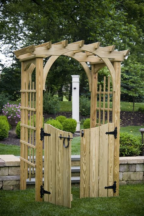 Outdoor Lighting & Exterior Light Fixtures: Cedar Garden Gate Designs