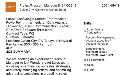 Image result for Program Manager II