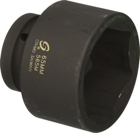 Amazon.com: uxcell 1-Inch Drive 65mm 12-Point Impact Socket, CR-MO ...