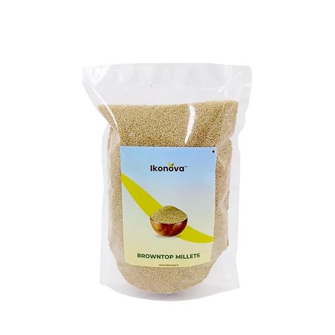 Ikonova Browntop Millet (Andu Korralu) – 100% Natural & Unpolished ...