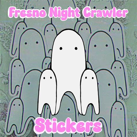 Fresno Night Crawler Sticker - Etsy