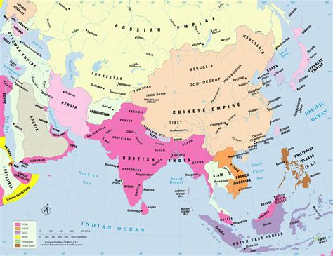 Mansouled Fiery Islands: The Great Game in Asia, 19th Century vrsion