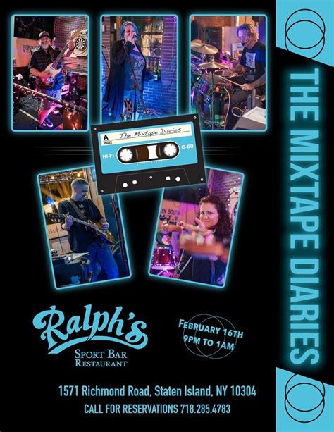 The Mixtape Diaries @ Ralphs Sports Bar, Ralph's Sports Bar SI, Staten ...
