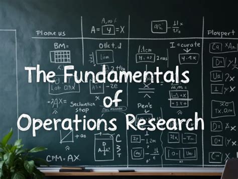 Operation Research Tutorial 的图像结果
