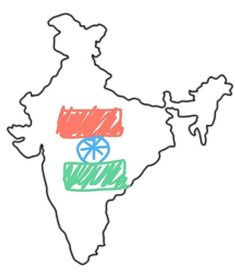 India Map Drawing 的图像结果