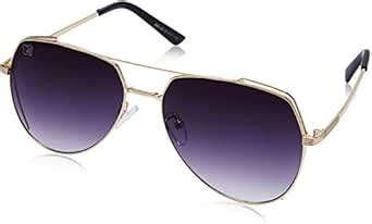 Buy MTV Gradient Aviator Unisex Sunglasses - (B80-68 Golden|64|Grey ...