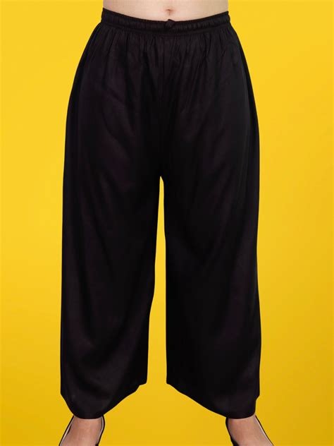 Plus Size Solid Palazzo Pants Under 500 – MyPlusFashion