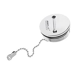 Swap International Boat Marine Deck Fill Filler Replacement Cap+Chain ...