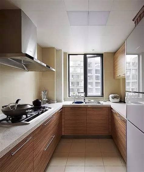 4平米u型厨房设计图，好好装修4平米也够用!