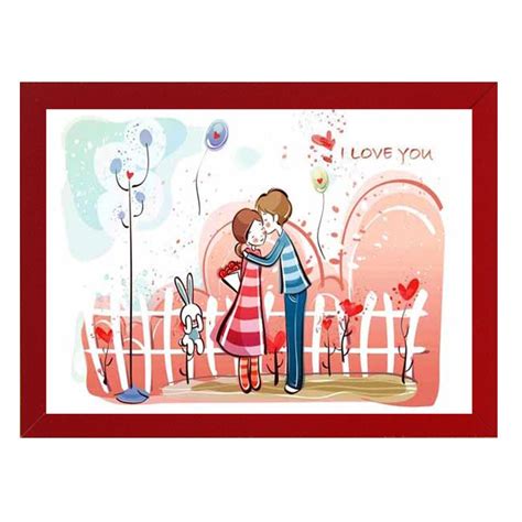 Wens Faithfull Love Wall Art Painting (MDF, 35.5 cm X 50.8 cm) : Amazon ...