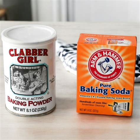 Difference Between Baking Soda And Baking Powder - This Old Baker