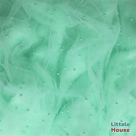 Buy Mint Pearl Bead Net Wrap - Soft Baby Swaddle Wrap