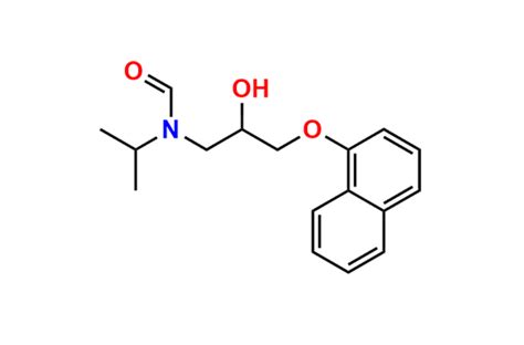 Propranolol N-Formyl Impurity | CAS No- 77252-87-0 | NA