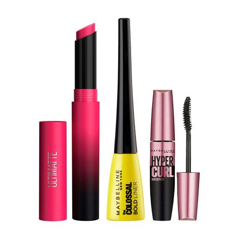 Buy Maybelline New York Colossal Eyes & Ultimatte Lips Kit (Shade 399 ...