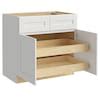 Luxxe Cabinetry Newhaven 36-in W x 34.5-in H x 24-in D Pure White 2 ...