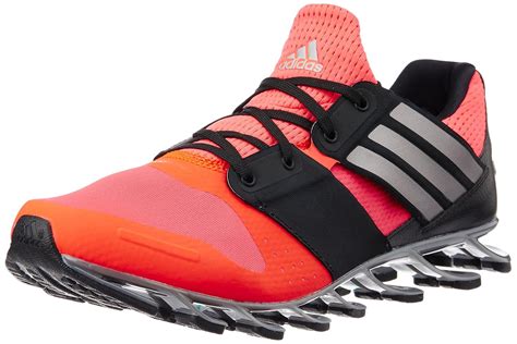 Buy Adidas Men's Springblade Solyce Red, Silver and Black Mesh Running ...