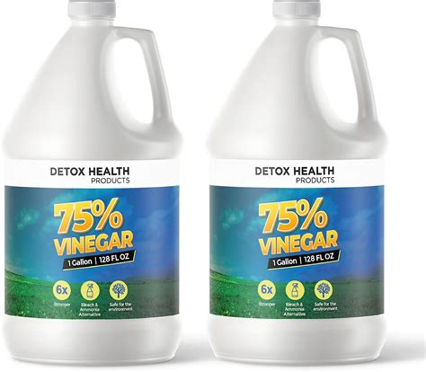 Amazon.com: Super Concentrated USA 99% Pure Vinegar - Dilutes to 20 ...