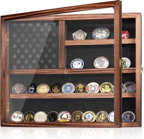 Amazon.com : Monsiter QE Challenge Coin Display Case,Military Challenge ...