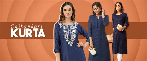 Elevating Ethnic Fashion with Navy Blue Chikankari Kurta by Zola Fashi