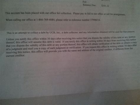 Ripoff Report | United Collections Bureau, Review - Columbus, Ohio