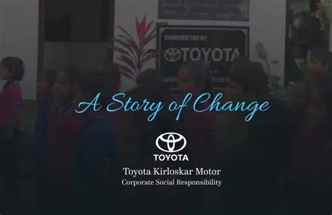 Toyota India | CSR Focus Area