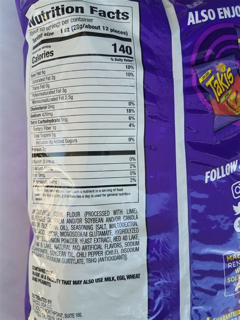 Takis Fuego New Look Same Intensity Tortilla Chips Hot Chili Pepper ...